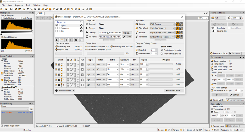 How do you setup your sequences? - Sequencing - Main Sequence Software