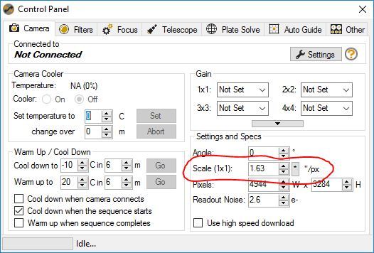 Plate Solving trouble Plate Solving Main Sequence Software