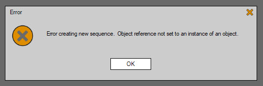 Error when starting SGP Beta 739 - Sequence Generator - Main Sequence ...